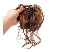 XUJUAN-0227 Messy Bun - Barrette à cheveux synthétiques bouclées en désordre - Extension de chignon pour femme - Postiche chignon pour femme (1 pièce - 05)
