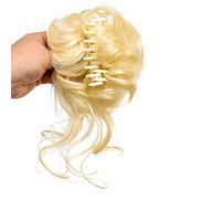 XUJUAN-0227 Messy Bun - Barrette à cheveux synthétiques bouclées en désordre - Extension de chignon pour femme (1 pièce - 09)
