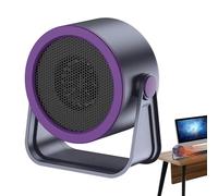 Xujuika Chauffage Petite Pièce | Petit Chauffage De Bureau Silencieux | Petit Chauffage Electrique Portable | Chauffage D'appoint Rechargeable Avec 2 Réglages De Température, Chauffage Personnel