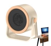 Xujuika Chauffage Petite Pièce | Petit Chauffage De Bureau Silencieux | Petit Chauffage Electrique Portable | Chauffage D'appoint Rechargeable Avec 2 Réglages De Température, Chauffage Personnel