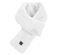 Xujuika Écharpes chauffantes pour femme | Cache-cou chauffant électrique, écharpe chauffante pour l'hiver, la randonnée, la marche, la randonnée, blanc, 3-speed controllable temperature heating