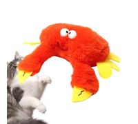 Xujuika Oiseau Battant Chat, Jouet Chat Oiseau Gazouillant, Jouet Chat Oiseau Qui Bouge, Jouet Chat Interactif Oiseaux pour L'entraînement du Chat, Activé Au Toucher