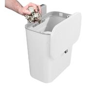 Xujuika Poubelle De Cuisine - Petite Poubelle Cuisine À Suspendre | Poubelle Compost Cuisine sans Odeur | Poubelle Anti Odeur De Compost avec Couvercle pour Cuisine Ou sous L'évier