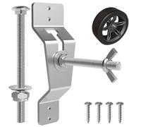 Xujuika Support De Pneus Mural | Support Roue De Secours Remorque | Support pour Montage De La Roue De Secours Remorque | Support Pneus Voiture Murale pour Remorque Porte Voiture