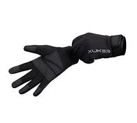XUKER Gants en néoprène 1,5 mm et 2 mm pour plongée sous-marine, plongée avec tuba, pagaie, surf, kayak, canoë, pêche sous-marine, ski et autres sports nautiques, noir, taille M