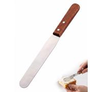 XUKZIMA Couteau à Beurre 1 Pièce 15 cm | Tartineur Lame Inox & Manche Bois | Élévation Gustative : Tartinage Uniforme sans Abîmer la Croûte, Idéal pour Table Dressée & Petit-Déjeuner Quotidien