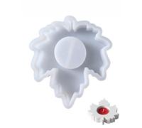 XUKZIMA Moule Silicone Feuille d'Érable Lot de 1, 3D Flexible & Anti-adhésif, Démoulage Propre pour Pâtisserie, Bougies DIY et Déco Automne/Halloween