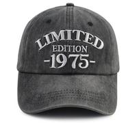 Xullaxth Casquette de baseball réglable en coton édition limitée 1970 1971 1972 1973 1974 1975 1976 1977 1978 1979 pour homme et femme