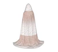 XULLZH Cape à capuche avec joli motif imprimé pailleté pour Halloween, Noël, costume pour femmes, hommes, adultes, déguisements de mascarade