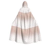 XULLZH Cape longue à capuche à imprimé pailleté avec joli motif pour adulte - Costume de fête sur le thème du jeu de rôle