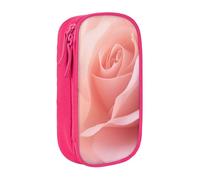 XULLZH Trousse à crayons à double étage avec fermeture éclair - Couleur pâle - Mélange de roses - Grande capacité - Fournitures de bureau, Rose, One Size, Moderne.
