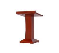 Xumh2024-3 Bureau de réception Support de Podium en Bois, pupitre, Bureau d'ordinateur Portable, sur Pied, for Salle onférence