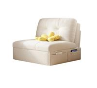 Xumh2024-3 Canapé Convertible Canapé-lit Pliant, lit d'invité inclinable Moderne, Chaise de Balcon Extensible for Chambre d'enfant, Salon, Bureau(106cm)