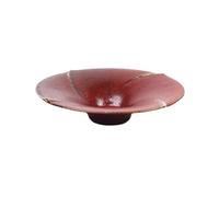 Xumh2024-3 soucoupes pour Pots de Fleurs Plateau égouttoir en céramique de Style Rustique Chinois, Soucoupe Artistique for Composition Florale Table