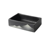 Xumh2024-3 soucoupes pour Pots de Fleurs Plateau rectangulaire en céramique for Plantes, Vase for compositions Florales, décoration de Bureau à Domicile