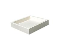 Xumh2024-3 soucoupes pour Pots de Fleurs Pot de Fleurs en résine Minimaliste et léger, Plateau décoratif for Plantes Mousse(Petit)