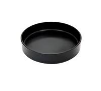 Xumh2024-3 soucoupes pour Pots de Fleurs Pot de Fleurs Rond en céramique Mate, Plateau d'égouttage, décoration Minimaliste for Arrangement Floral, Soucoupe(Moyen)