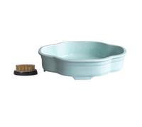 Xumh2024-3 soucoupes pour Pots de Fleurs Soucoupe décorative for Composition Florale avec épingles à Fleurs et bac de récupération for Pot