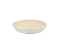 Xumh2024-3 soucoupes pour Pots de Fleurs Soucoupe en céramique de Style Simple, Soucoupe Ronde for Pot Fleurs, for Salon, Balcon, terrasse(Beige)