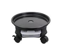Xumh2024-3 soucoupes pour Pots de Fleurs Support de Pot Fleurs Mobile avec Soucoupe for Plantes, réservoir Stockage et roulettes(Grand)