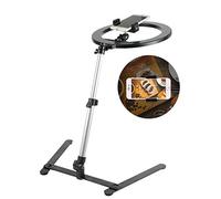 XUMI 10pouces Ring Light Trépied avec Support de téléphone Portable, Ajustable Support de téléphone aérien pour l'enseignement en Ligne, vidéo, Artisanat démo, Calligraphie, pâtisserie