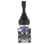XUMIUZIY 1pc Momentary Joystick Switch 2NO Return Control | Double contact, équipement d\'automatisation, bâton à ressort 2 positions