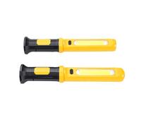 XUMIUZIY 2 Pack Lampe de Travail Magnétique Rechargeable avec Crochet | Barre de lampe LED double réglable, sortie 2000 , double câble de charge, éclairage de réparation mains libres pour camions