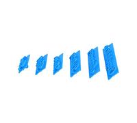 XUMIUZIY 6 Pièces Sight Words Cake Lettre Tampon Moule Ensemble pour | Conception manuscrite de bricolage, Kit de gaufrage réutilisable, décoration de biscuits, plastique facile à nettoyer,