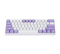 XUMIUZIY 60% Clavier mécanique de Jeu, Clavier Filaire 2,4G/Bluetooth/USB C avec Interrupteur Rouge, 61 Touches Anti Ghosting & Hot Swappable, Clavier Dynamique RVB rétroéclairé pour PC