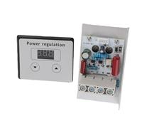 XUMIUZIY AC 220V 80A SCR Régulateur de Tension Contrôleur de Vitesse | Contrôleur de moteur à vitesse variable, dissipateur thermique haute puissance, régulateur de température de cuisinière