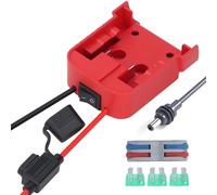XUMIUZIY Adaptateur de Batterie et Câble D'alimentation pour Mini, Efficace et Sûr, Conception Plug and Play pour les Configurations de Mini Paraboles, Fil de 200 Cm, 1 unité