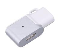 XUMIUZIY Adaptateur de Charge pour Brosse à Dents électrique Type C vers | Construction en Alliage D'aluminium, Conception de Porte-clés Compacte, Protection contre les Surcharges de Puce