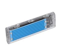 XUMIUZIY Adaptateur de Disque Dur Externe, Carte de Conversion de Port SSD Chip Master Uasp + Garniture pour OS X pour pour (Blue)