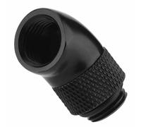 XUMIUZIY Adaptateur de Raccord de Refroidissement par Eau Rotatif à 45 ° pour L'optimisation du Système PC avec Deux Connecteurs