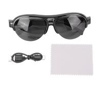 XUMIUZIY AI Smart Lunes, Bluetooth 5.4 Lunettes de Traduction avec 144 Langage pour Hommes et Femmes, IP65 Rain Proof, Touch Control, Construit in Mic Enceintes, Assistant Sonore