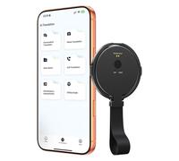 XUMIUZIY Appareil de Traduction, Traduction en Temps Réel avec 146 Langues et Aimants Double Face pour Les Appels Vidéo de Réunions d'affaires de Voyage (Black)