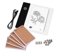 XUMIUZIY Bloc Lumineux pour le Traçage de Dessins |Kit Flipbook avec Mini Led Lightbox 300 Feuilles de Papier Flip Book