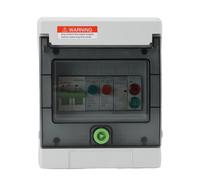 XUMIUZIY Boîte de Distribution Extérieure, Disjoncteur étanche Durable 400V pour Ateliers de Télécommunications ABS PCV 1 unité
