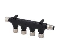 XUMIUZIY Câble de Dérivation de Base IP67 NMEA 2000 |Connecteur T 5 Broches 4 Ports pour Systèmes Lowrance N2K