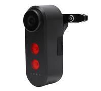 XUMIUZIY Caméra à Vélo avec Feu Arrière, Caméra d'action 4K avec Angle de 140 °, IPX6 Proof, 6 Modes d'éclairage, Sûr et Pratique, Batterie de 5000mAh, Support Réglable à 180 ° pour Le (Pas de