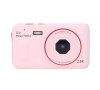 XUMIUZIY Caméra Compacte, 72mp Compact Camera Numérique 2.5k Polyvalent 2,4 Pouces écran Automatique pour pour Les élèves d'enfants (Pink)