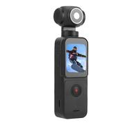 XUMIUZIY Caméra d'action 5K, Enregistreur Vidéo Portable à Stabilisation WiFi EIS avec écran de 1,69 Pouces, Rotation à 270°, Zoom 4X, Caméra Corporelle Portable pour Le Cyclisme, la