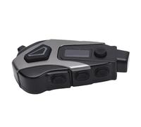 XUMIUZIY Caméra de Casque de Moto, Caméra de Casque étanche IPX8 avec Casque Bluetooth, Enregistreur Vidéo HD 1080P, écouteurs sans Fil, Réduction Intelligente du Bruit