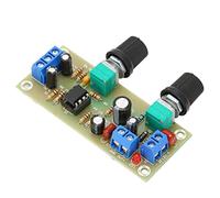 XUMIUZIY Carte de Préampli de Caisson de Basses DC10-24V, Filtre Passe-bas à Alimentation Unique avec Indicateurs LED pour Systèmes Audio