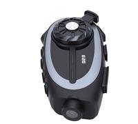 XUMIUZIY Casque de Moto, Caméra 1080P, Suppression du Bruit, Bluetooth 5.4 avec Haut-parleurs étanches IPX6 pour la Communication avec Le Casque