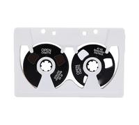 XUMIUZIY Cassette Vierge Bobine à Bobine, Bande D'Enregistrement Double Face de 50 Minutes avec Coque ABS et Roues Métalliques, pour Enregistrement de Musique et Enregistreurs Portables