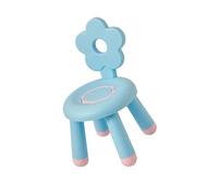 XUMIUZIY Chaise d'activité Ergonomique pour Enfants - Conception Large pour éviter Les Chutes, Conception de Dossier en Forme de Fleur Amusante, Adaptée au Jeu, Matériau PVC (Glace)