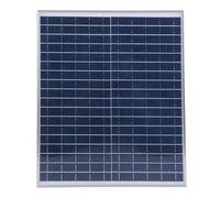 XUMIUZIY Chargeur de Panneau Solaire Monocristallin Universel pour Voiture Bateau RV Chargeur Solaire Compact pour les Aventures en Plein Air (20W)