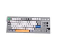 XUMIUZIY Clavier Mécanique 80%, Clavier de Jeu Filaire 78 Touches échangeables à Chaud avec Panneau de Commande LCD Intelligent pour PC