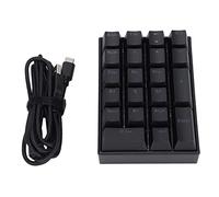 XUMIUZIY Clavier Numérique Mécanique, Touches 21 Touches USB Clavier Numérique câblé avec Rétro-éclairage à LED, pavé de pavé Portable pour Ordinateur Portable PC Ordinateur de Bureau
